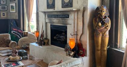 The Pythian Building Penthouse Apt. is centrally located on the city square.