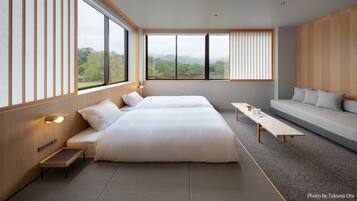 高級客房, 非吸煙房, 山景 (Japanese-style) | 書桌、免費 Wi-Fi、床單