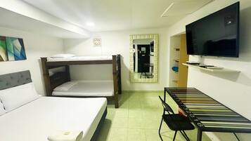 Firemannsrom – standard | Allergitestet sengetøy, wi-fi (inkludert) og sengetøy