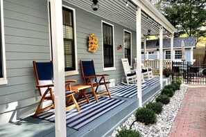 Terrace/patio - Stay at Lux Red Door Gem with 3 Parking Spots (Annapolis)