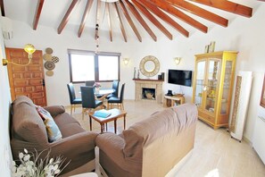 TV, DVD player, stereo