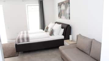 1 Schlafzimmer, Schreibtisch, WLAN, Bettwäsche