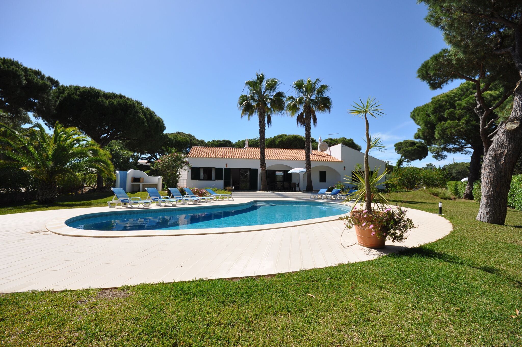 Schwimmbad des Ferienhauses