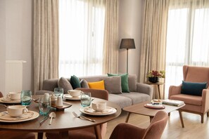 42-inch LCD TV with cable channels, TV