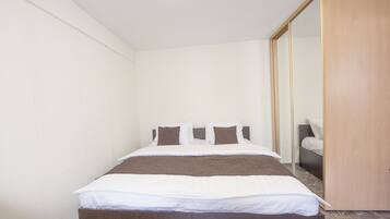 Economy-Apartment | 1 Schlafzimmer, Verdunkelungsvorhänge, Bügeleisen/Bügelbrett