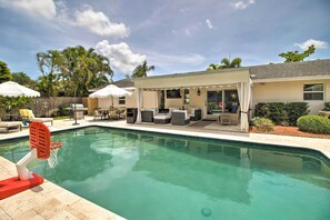 Una piscina climatizada