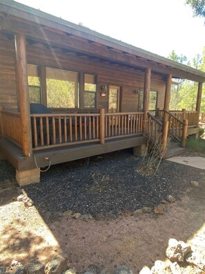Terrace/patio - Great Cabin in Torreon Community of Show Low (Show Low)