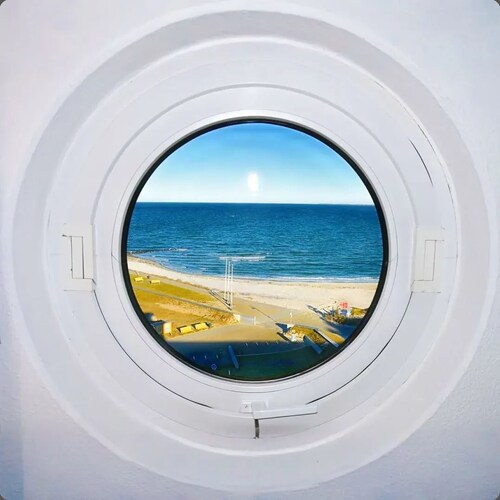 Ostsee-Loge Heiligenhafen: 270° Panorama & Penthouse-Feeling