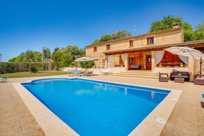 Pool - Finca Bielo for 8 people with swimming pool in Lloret (Lloret de Vistalegre)