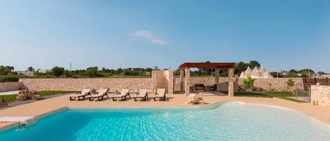 Seasonal outdoor pool