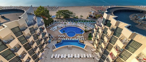 Voorkant van accommodatie