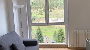 Eenvoudige studio | Woonruimte | Een 21-inch televisie met digitale zenders