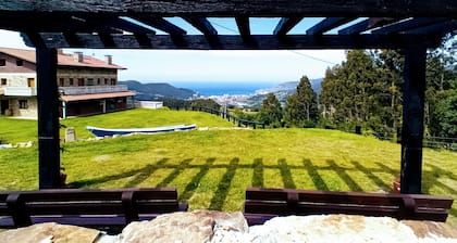 Apartamento Rural con Vistas al mar