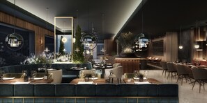 3 か所のレストラン、朝食、ランチ、ディナーに営業 (地中海料理)