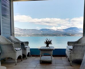 Ferienhaus | Blick vom Balkon