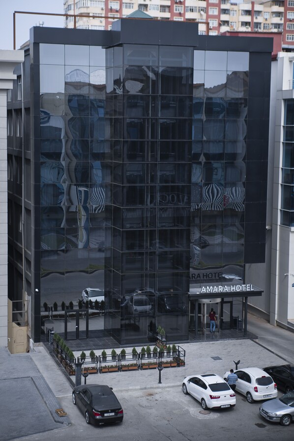 Front of property – evening/night