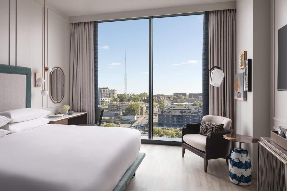 Room, 1 King Bed | View from room