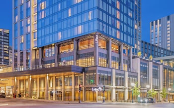 Hotel Exterior at Omni Boston Hotel at the Seaport