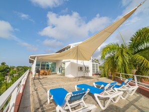 Terrace/patio - Spacious Penthouse in the Center of Sosúa! (Sosúa)