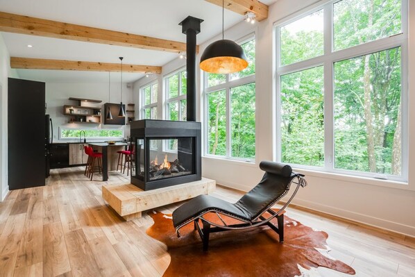 Chalet | Coin séjour | Télévision à écran plat