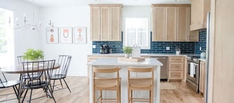 Lux 3BR Cottage | Walk to Rose District | Sleeps 6