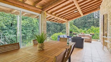 Udendørs spisemuligheder