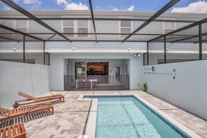Opvarmet pool