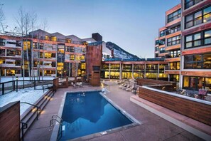 A heated pool - VB | 3 BR Condo in Lionshead - Hot Tub, Near Lifts (Vail)