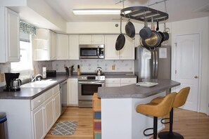 Microwave, oven, dishwasher