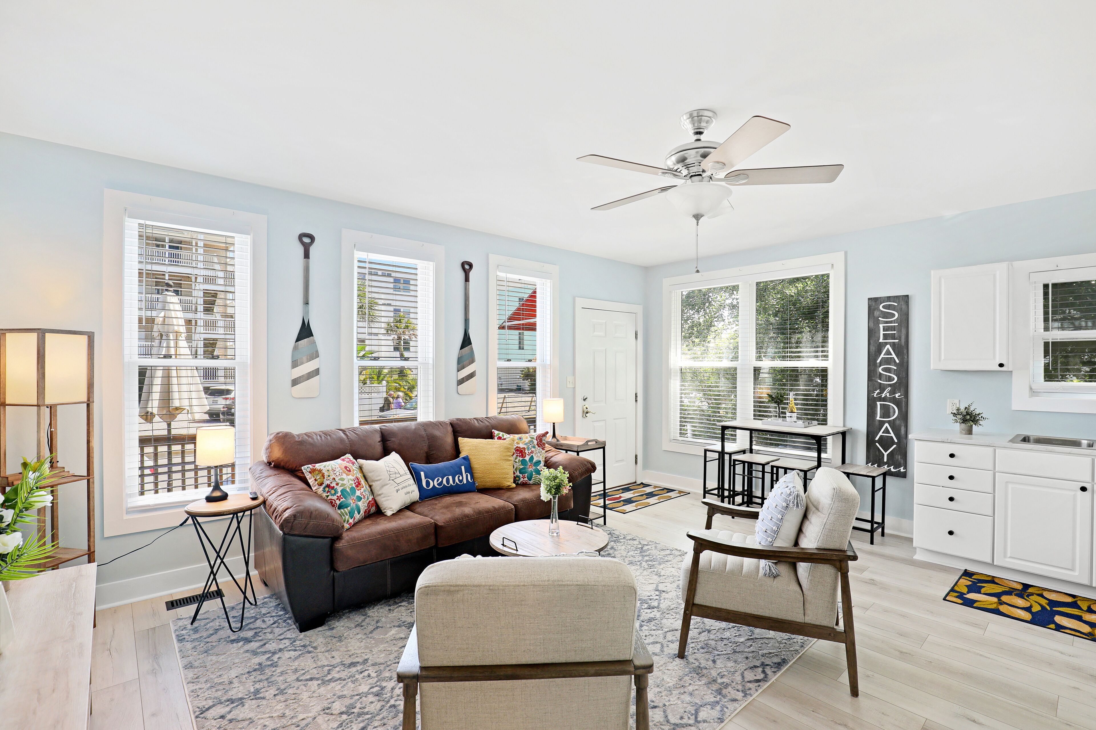 Salty Shack Unit A - Pets Considered  - Across from the Beach - Central Location