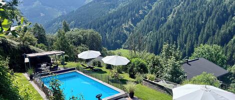 Una piscina climatizada