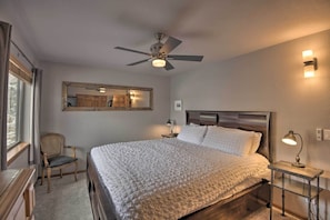 2 chambres, bureau, Wi-Fi gratuit, draps fournis