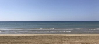 A stone's throw from the sea