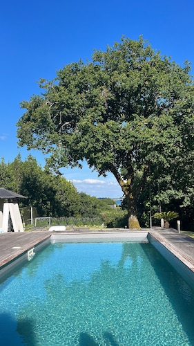 Maison sur l’ile aux moines avec piscine