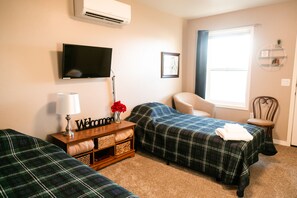 1 chambre, fer et planche à repasser, Wi-Fi gratuit, draps fournis