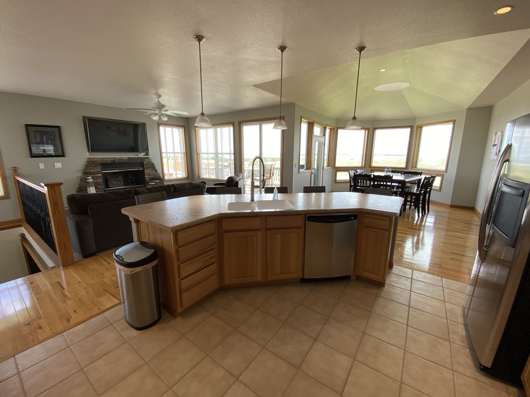 Lake McConaughy Dunes Lighthouse Villa Townhome with beautiful lake view.