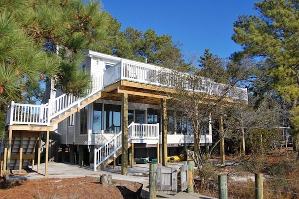 Exterior - Willet's Way-Waterfront w/ Private Dock, Closest Neighborhood to Beach (Chincoteague)