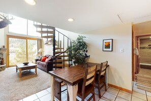 Interior - Third-Floor Condo + Loft w/Mtn Views, Balcony, Wood Fireplace, & Shared Hot Tub (Copper Mountain)