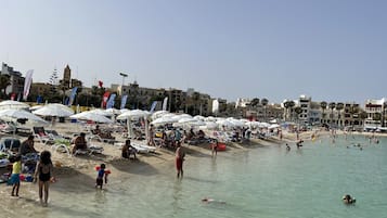 Tæt på stranden