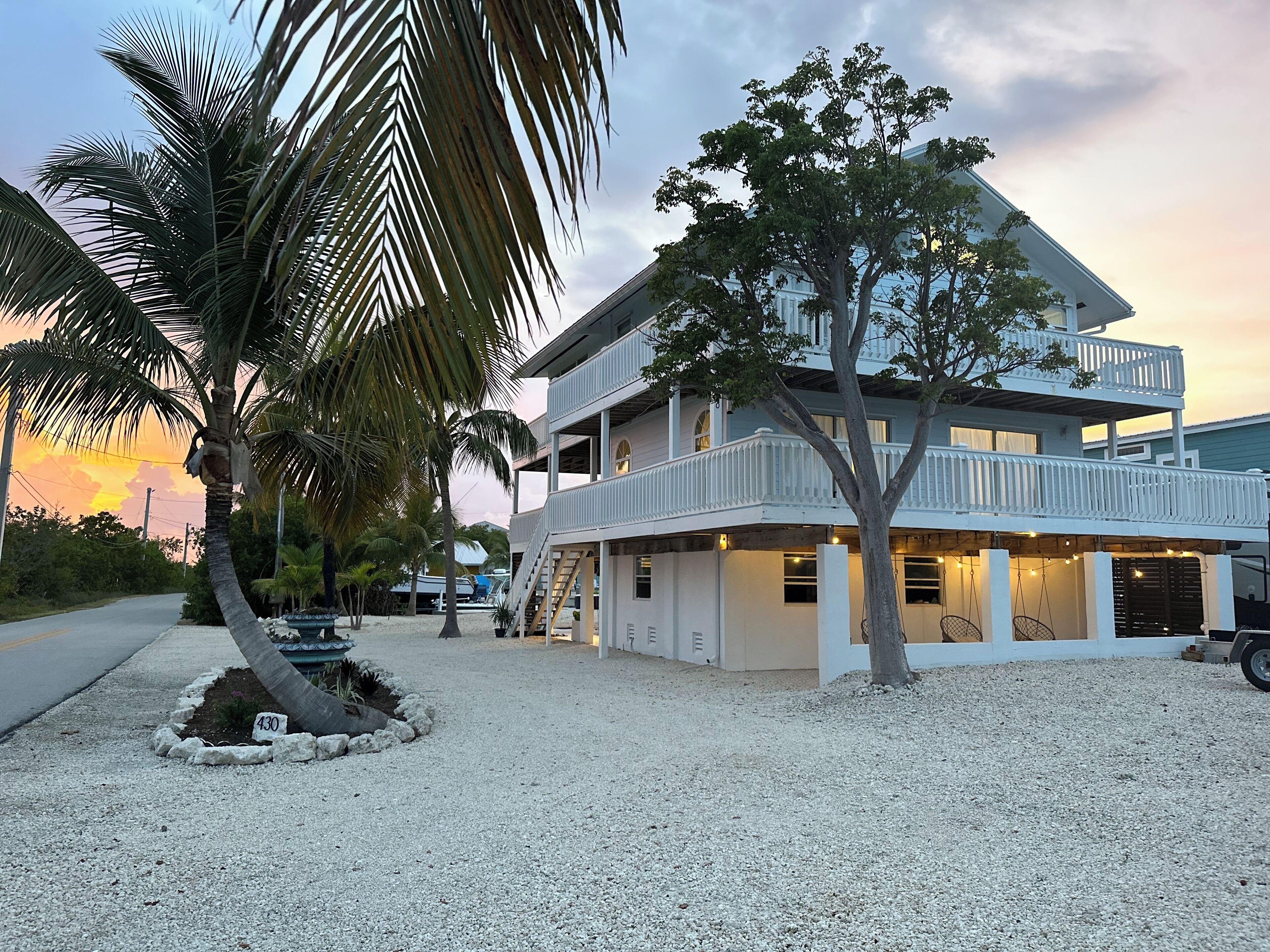 Open water views! New pool. Huge lot and breathtaking views from every window.