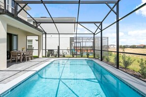 Piscine chauffée