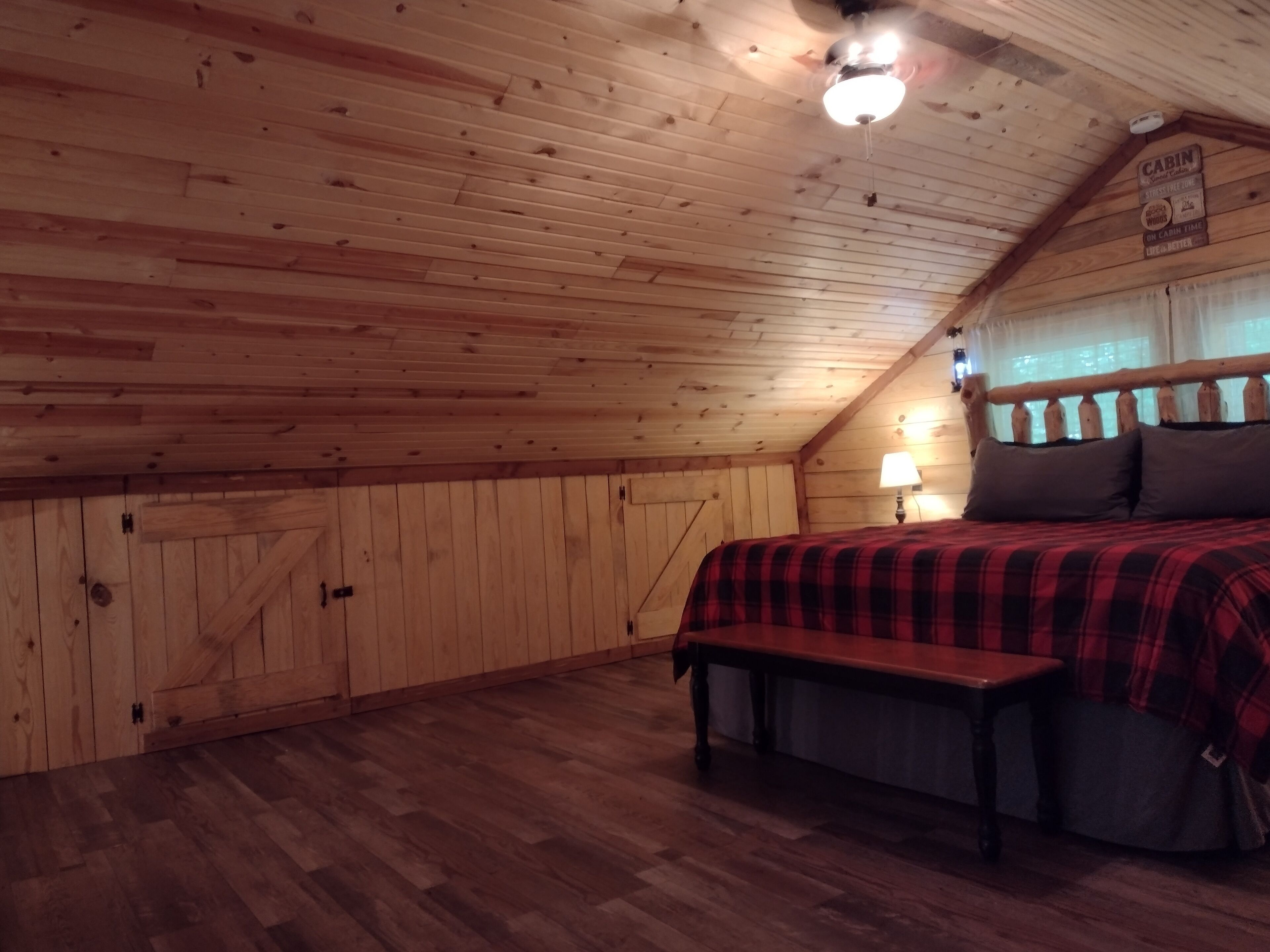 Rustic River Cabin Getaway