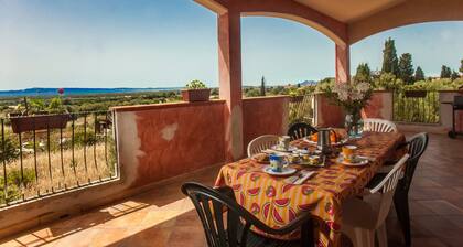 Holiday Home "Elena" with Sea View, Air Conditioning & Terrace