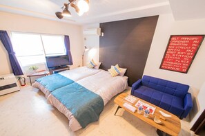 Twin Room, Non Smoking | Free WiFi - Blue (Sapporo)
