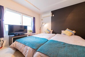 Twin Room, Non Smoking | Free WiFi - Blue (Sapporo)