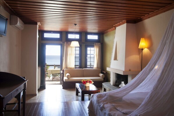 تلفزيون، مدفأة