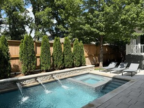 Beheizter Pool