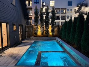 Beheizter Pool