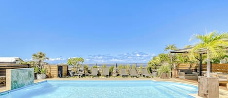 Una piscina climatizada