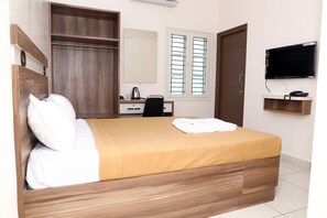 Standard Double Room | Individually furnished, rollaway beds, free WiFi, bed sheets - Grand Chariot (Vellore)